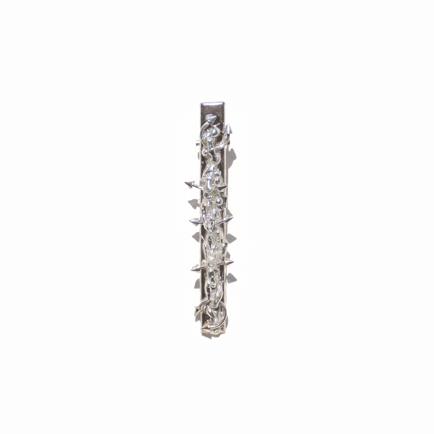 Fluid Metal Hair Clips